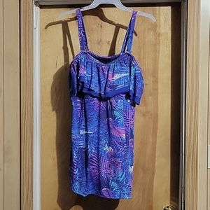 NWT off the shoulders swim dress